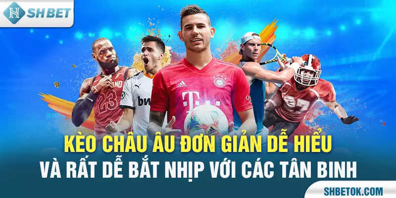 Kèo châu Âu đơn giản dễ hiểu và rất dễ bắt nhịp với các tân binh